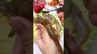 shrimp peeling knife shorts viral wowcooltools [upl. by Namharludba]