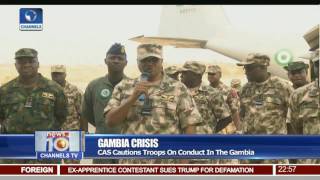 Gambia Crisis Nigerian Air Force Deploys Troops For ECOWAS Mission [upl. by Derina11]