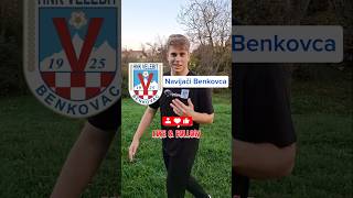 Navijaci Benkovca hrvatska balkan nogomet navijaci fans hnl smijesno viralshort funny [upl. by Nonarb722]