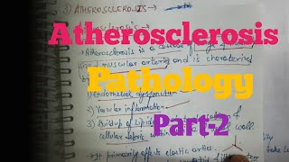 Atherosclerosis Part  2 Pathology [upl. by Yeslek]