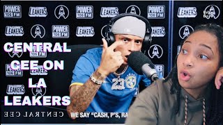 American Reacts to Central Cee  LA Leakers freestyle Reaction [upl. by Rikki]