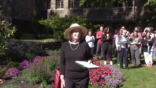 Ann Marshall Garden Dedication [upl. by Ahsenwahs]