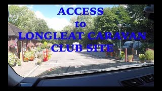 Longleat Caravan club site access [upl. by Kilah254]