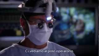 Greys Anatomy 9x01  Derek e Callie in sala operatoria  Sub ITA [upl. by Inobe]