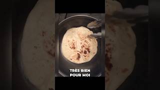 La meilleure technique pour bien cuire vos Naan à la maison 😱 naan astuce recette [upl. by Esserac]