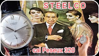 Steelco cal Peseux 320 Relojes de 10 [upl. by Naujaj]