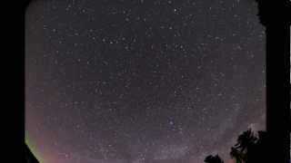 Lyrid Meteor Shower at The Headlands Dark Sky Park in Emmet County [upl. by Leboff708]