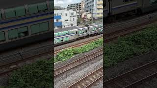 【４K映像】横須賀線 上り電車 Yokosuka Line up train １都５県大回り鉄道旅 Kindle版 [upl. by Ramirol]