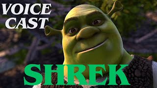 SHREK2001 VOICE CAST  Voice Actors [upl. by Ikila900]