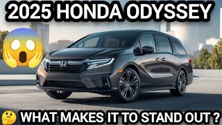 2025 Honda Odyssey Review Whats New and Whats Different [upl. by Asilrac]