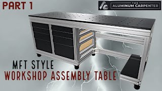 The Ultimate Assembly Table DIY with Aluminum Extrusion and Creative Joinery Techniques [upl. by Rambow]