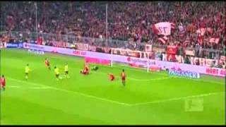 FC Bayern vs BVB 13 Zusammenfassung 26022011 [upl. by Syverson]