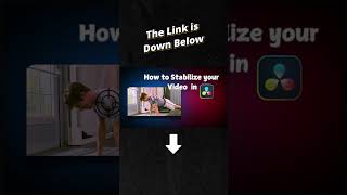 How To STABILIZE Your Clips in DaVinci Resolve [upl. by Nojid]