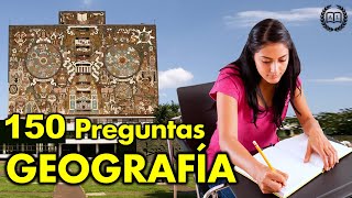 150 Preguntas GEOGRAFÍA 🌎🌍 Examen UNAM [upl. by Erdrich360]