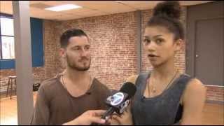 Zendaya wants to win DWTS for Val inspire kids  OTRC [upl. by Meeker]