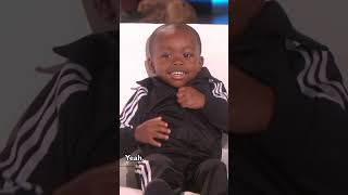 Adorable 4yearold dancer Tavaris shows Ellen his dance moves ellen shorts [upl. by Samuele]