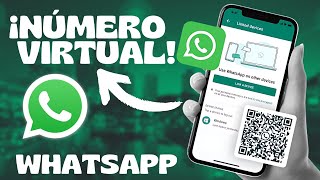 Como TENER un NÚMERO VIRTUAL para WhatsApp GRATIS  Crear numero virtual [upl. by Carnahan326]