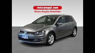 Volkswagen Golf Highline 14 TSI 92 kW 125 hv DSGautomaattiXenona [upl. by Simara]