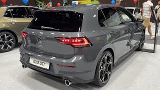 New VW GOLF 8 GTI FACELIFT 2024  SPORTY model visual REVIEW [upl. by Nospmis498]