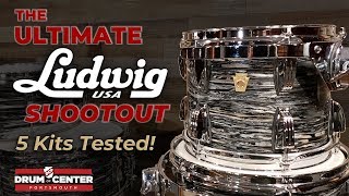 The Ultimate Ludwig USA Drum Set Shootout [upl. by Ezarra]