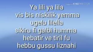 Yalili yalila song lyrics [upl. by Ieso311]