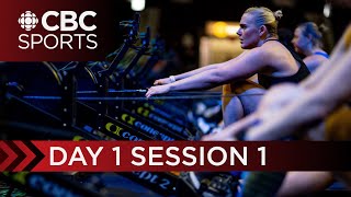 World Rowing Indoor Championships Day 1 Session 1  CBC Sports [upl. by Sivam]