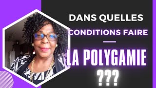 Polygamie  Les Conditions Essentielles pour les Hommes [upl. by Town]