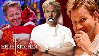 20 Minutes of Gordon Ramsay Being HAPPY  Hells Kitchen [upl. by Cyrie]