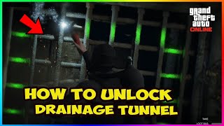 How to Unlock Secret Drainage Tunnel Location  Cayo Perico Heist Stealth Guide  GTA Online [upl. by Iman]