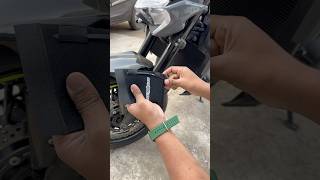 Installing Fork Seal Cover on my z900 z900kawasaki ninja Forkseal shockersleeves [upl. by Langbehn]