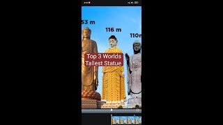 Top 3 Worlds Tallest Statue [upl. by Philps]