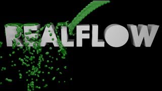 How To Use RealFlow with Cinema 4D [upl. by Conall386]