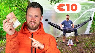 Overleven in de Natuur met Maar €10 Budget Onweer [upl. by Campy]