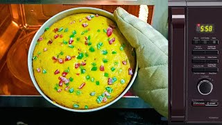 Mango Cake Soft Spongy amp tastyEasy To Make [upl. by Anawqahs]