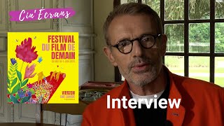 Interview Lambert Wilson  Président du jury  Festival du film de demain [upl. by Engleman]