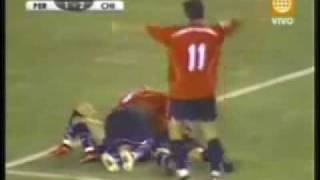 Gonzalo Nuñez puteando a los chilenos en VIVO  PERU 1 vs chile 3 [upl. by Asselem]