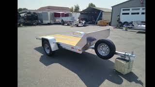 2024 SnoPro Snowmobile Trailer 52quot x 12 TILT  Halsey OR [upl. by Nilerual]