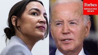 AOC Reacts To Bidens Executive Order On Border Security And Immigration [upl. by Sewell]