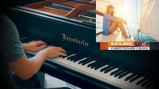 Sailing Christopher Cross Piano Cover [upl. by Taddeo]