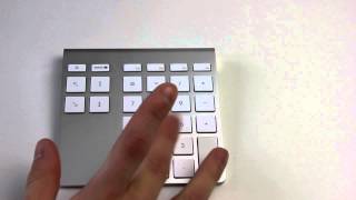 ReviewBelkin YourType Wireless Keypad Mac  appgefahrende [upl. by Sanoj]