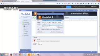 Cara Download Video Ganool Menggunakan FlashGet [upl. by Lebiralc]