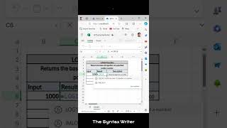 Master the LOG10 Function in Excel  Logarithms Made Easy [upl. by Bromley]