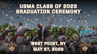 US Military Academy at West Point Class of 2023 Graduation Ceremony [upl. by Steady]