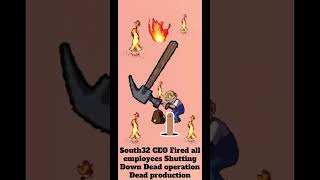 South32 CEO Fired all Employees Staff Due to Dead Production BHP Billiton caused ShutDown disaster [upl. by Jenica]