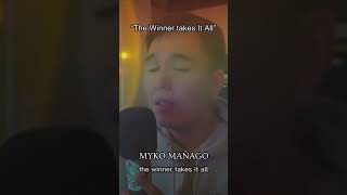 Hitting The Winner Takes It All  Myko Mañago l Hitting the right words [upl. by Berga]