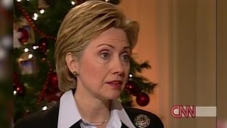 Hillary Clinton on becoming a senator 2000 Interview [upl. by Abdulla]