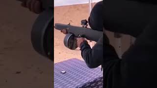 Firing an Atchisson AA12 shotgun shotgun [upl. by Nolie842]