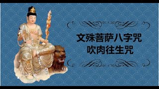 【文殊菩萨八字咒】吹肉往生咒🙏持诵文殊八字咒能保平安及对消业除障、治病息灾除难 [upl. by Nyltac]