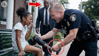 Officer Shamefully Takes Prosthesis from a Disabled Black Girl Clueless About Who Her Father Is [upl. by Jenn]