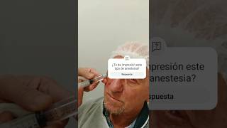 ANESTESIA PARA CIRUGÍA OCULAR ¿te parece muy invasiva o no después de ver este video [upl. by Perdita]